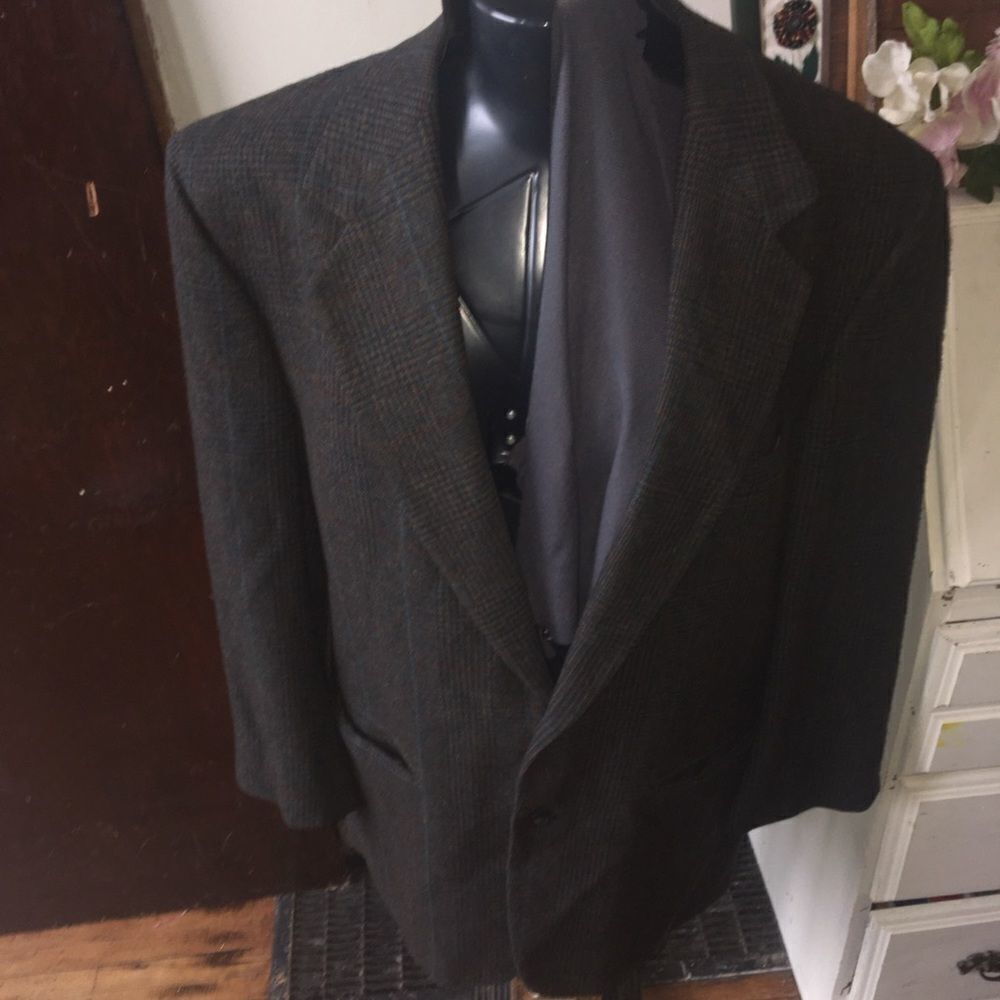 Leibowitz St Joseph Missouri 100% camel hair suit jacket